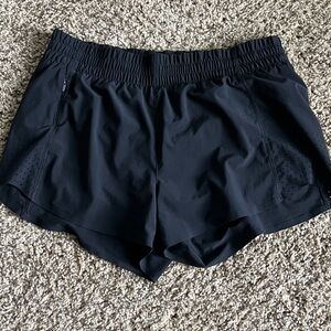 Athleta Women's Midnight Black Running Shorts